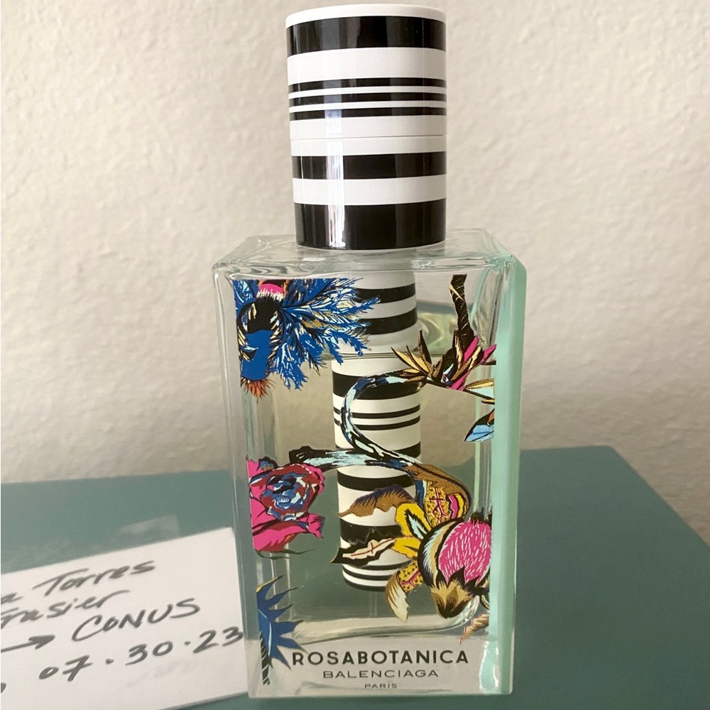 Balenciaga – Rosabotanica EDP 100 ml, about 85% full. Discontinued, hard to find